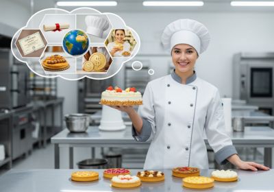 Chef Pâtissier dans un Restaurant 
