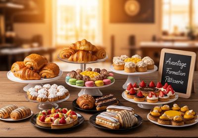 Création et décoration de pâtisseries